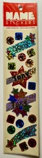 Hambly Studios 1990s Prismatic Name Sticker Metallic Scrapbooking Crafting TONY
