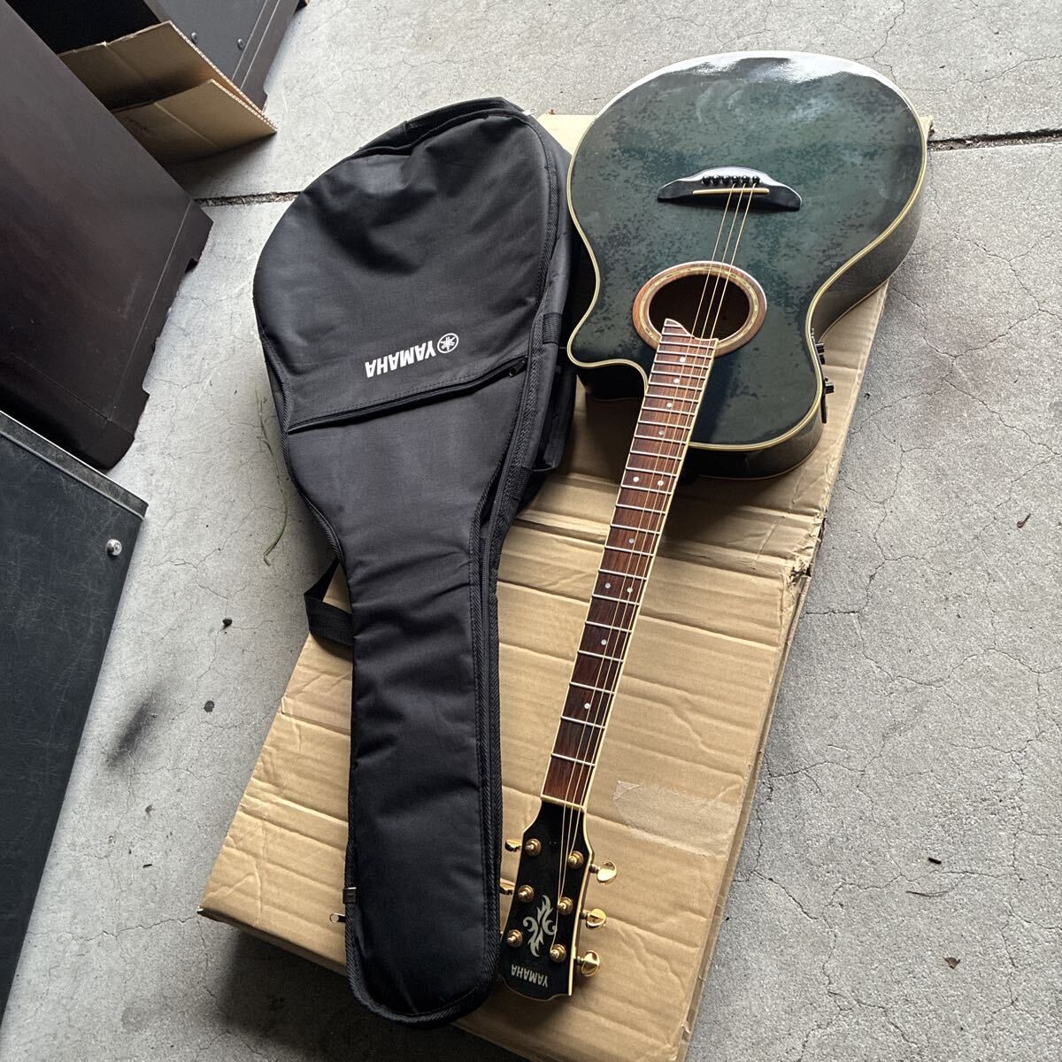 Yamaha APX-8C エレクトリックアコースティックギター YAMAHA APX-8C electric acoustic guitar with soft case | eBay