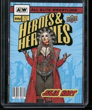 2024 Upper Deck AEW #AHH-15 Julia Hart Heroes & Heroines (001180)