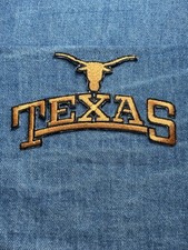 University of Texas Collectable Patch: Gold &...
