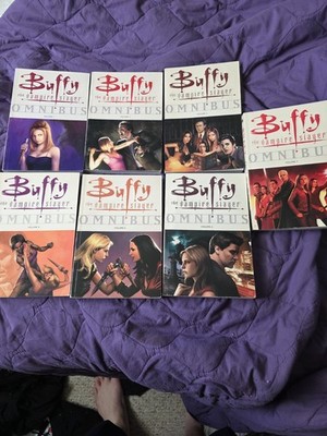 Buffy the Vampire Slayer Omnibus Vol 1-7 + Angel Omnibus Graphic Novel Lot