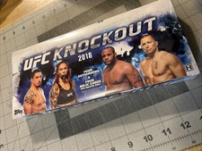 2018 TOPPS UFC KNOCKOUT HOBBY BOX SEALED 4 Packs 10 Cards/Pack RELICS AUTOGRAPHS