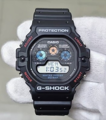 Casio G-Shock DW-5900U-1D Matte Black Digital Quartz Illuminator