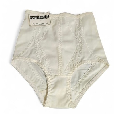 Vtg Willi Smith Collection Fanny Enhancer Firm Control Panty Small Ivory NWT