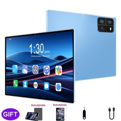 2025 Tab 10  Gaming Tablet 12GB RAM 256GB ROM 8000mAh Tablet 1080P HD Pad 13MP