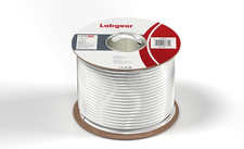 Image of Labgear 100m Coaxial Satellite Cable RG6 White Digital Aerial, Data & Satellite