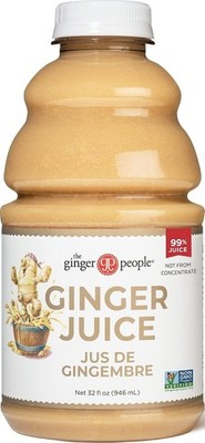 The Ginger People Organic Ginger Juice, 99.7% Pure Ginger Juice, 32 Ounce