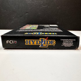 Vintage Video Game 1988 Hydlide by FCI Nintendo NES CIB Complete in Box