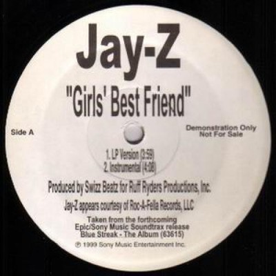 Jay-Z - Girls' Best Friend (12'', Single, Promo) (Near Mint (NM or M-)) - 3435460