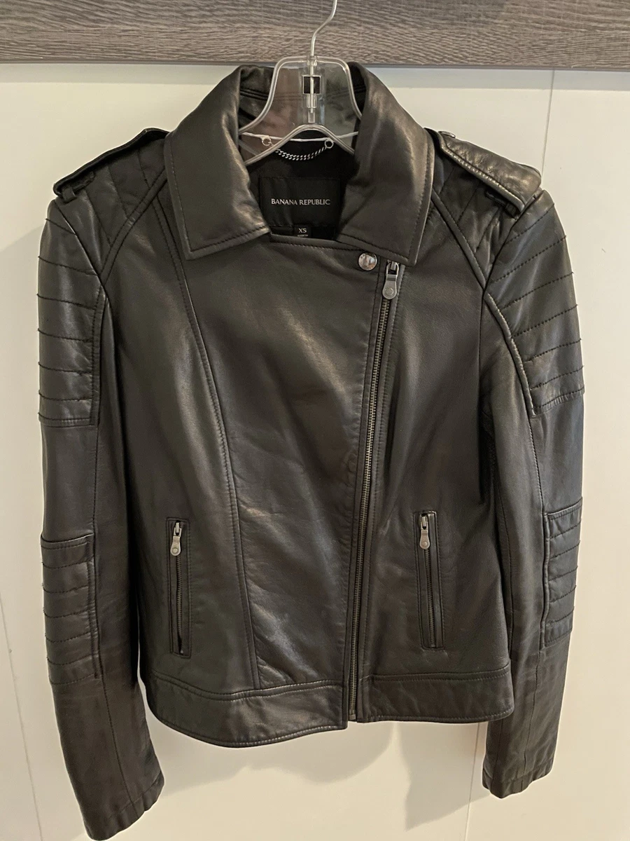 Banana Republic Coats, Jackets & Vests Leather Outer Shell for