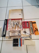 vtg spoons ,forks knifes vintage lot