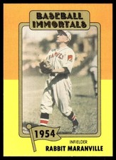 Rabbit Maranville 1980-87 SSPC HOF #72 Boston Braves MLB READ FREE SHIPPING