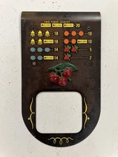 Mills antique slot machine award card