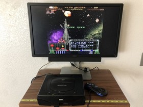 Galactic Attack Sega Saturn 1995 Taito Acclaim Shooter Action Loose Disc Tested