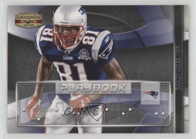 2009 Donruss Gridiron Gear Playbook Silver 92/250 Randy Moss #18 HOF 1e2v