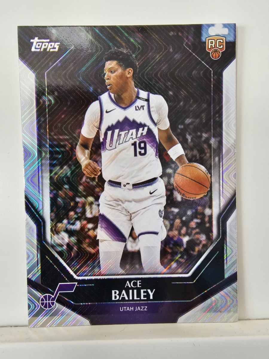 2026 Topps Collectors Kit Ace Bailey Rookie Wave Parallel SSP Jazz