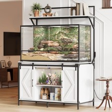 120 Gallon Stand Cabinet for 48x24 In Fish Tanks Reptile Terrariums Display Rack