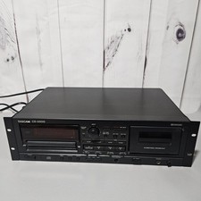 Tascam CD-A500 Professional CD Player Cassette Tape Deck - TESTED - EB-19560