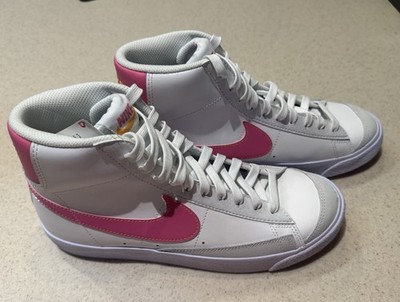 NIKE BLAZER MID 77 DA4086-118 WHITE PINK DA4086-118 WOMENS 8.5 YOUTH 7 NWT