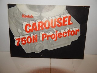 Vintage Kodak 750H Slide Projector Carousel READ DESCRIPTION For Parts Repair