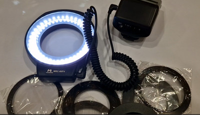 LED Macro Ring Light MRC-80FV Flash
