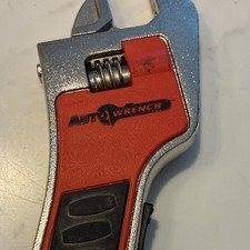 BLACK+DECKER Auto Wrench Ratcheting 10 in Adjustable Wrench Ergonomic Grip