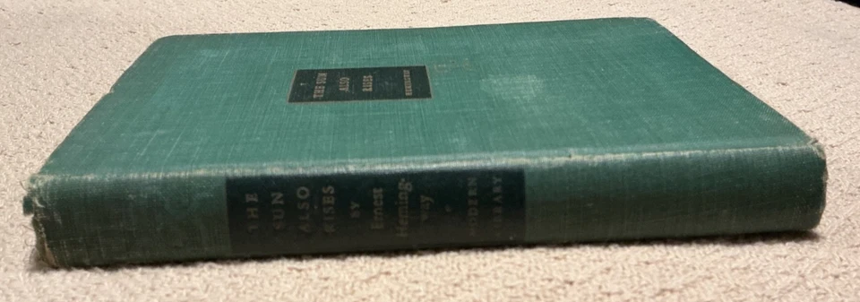 HEMINGWAY - THE SUN ALSO RISES (1926) 1st Edition - Ernest Hemingway ***RARE*** - Image 2 of 4