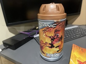 LEGO Bionicle Technic Tahu 8534 Cmp Canister W/ Manual/Poster  2001