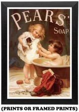 Pears Soap Vintage Advert  Picture A5 A4 A3 Print / Framed Poster #659