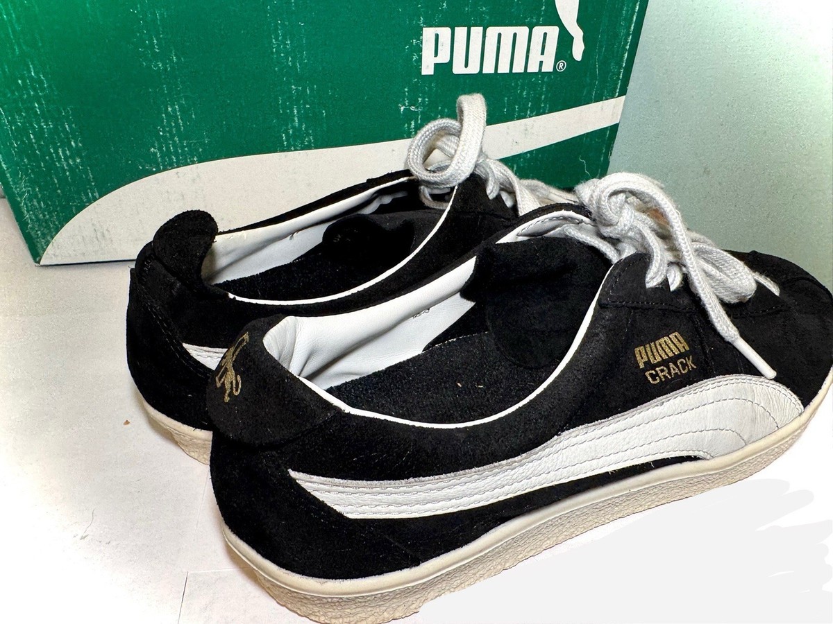 Men's Puma Crack Heritage • Black Suede • US 8 • EUC w/Box
