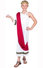 ROMAN EMPERESS TOGA GIRLS CHILD BOOKWEEK FANCY DRESS COSTUME