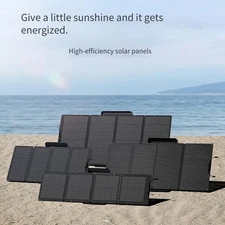 ECOFLOW 100W 25% Portable Solar Panel Foldable Solar Charger for Power Station
