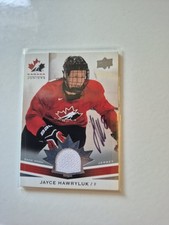 Jayce Hawryluk Signed UD Team Canada Signature Autograph Auto Panthers Rookie