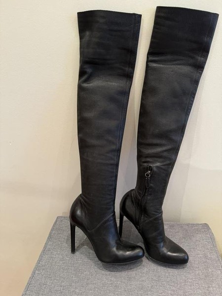 Women Ermanno Scervino Boots Black 36.5