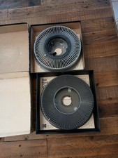 Vintage Kodak Carousel Transvue 80  140 Slide Trays  Original Box