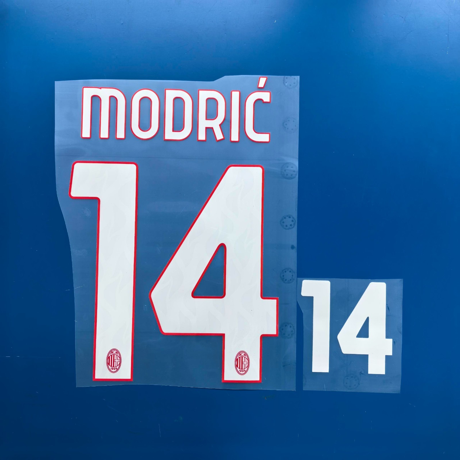 Modric 2025-26  AC Milan Player Size Nameset Name Number ID Print