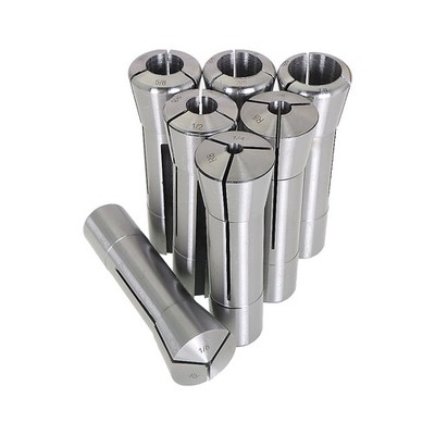 7 Pack High Precision Fractional R8 Collet Set 1/8'' To 7/8''
