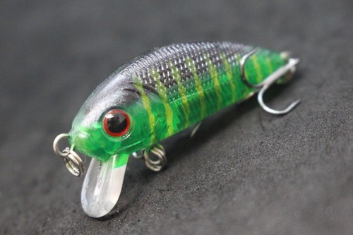 Esche da pesca esca 1 3/4 pollici 1/5 oz affondamento a tenuta stagna Minnow C544 - Foto 101 di 123