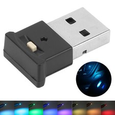 USB LED Ambient Light 8 Colors RGB Dynamic Change Brightness Adjustable Mini✅