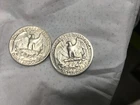 1963P AND 1963D Washington QuarterS FV  TO AU . SEE PICS!