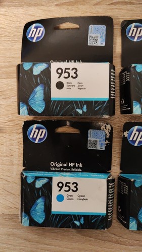 4x Genuine HP 953 ink cartridges (2023 dates) FREE UK DELIVERY! VAT included - 第 4/6 張圖片
