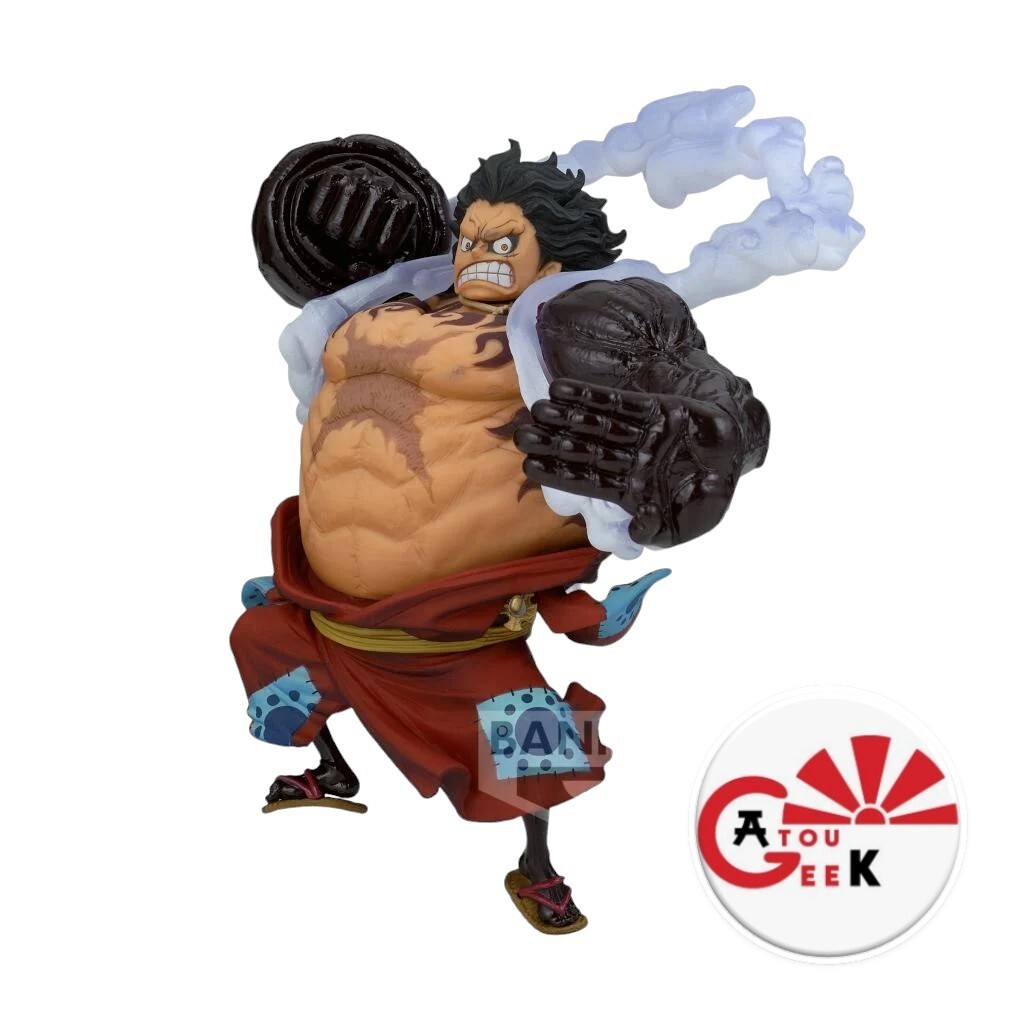 Figurine Monkey D. Luffy Gear 4 Banpresto pour compléter une collection One Piece