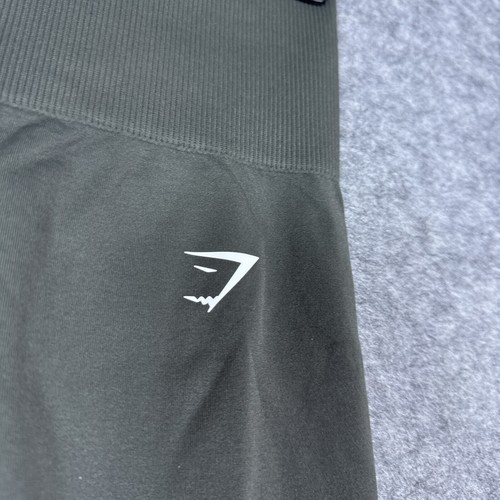 Gymshark Leggings Small Seamless Green Everyday Flex High Waist - Picture 2 of 8