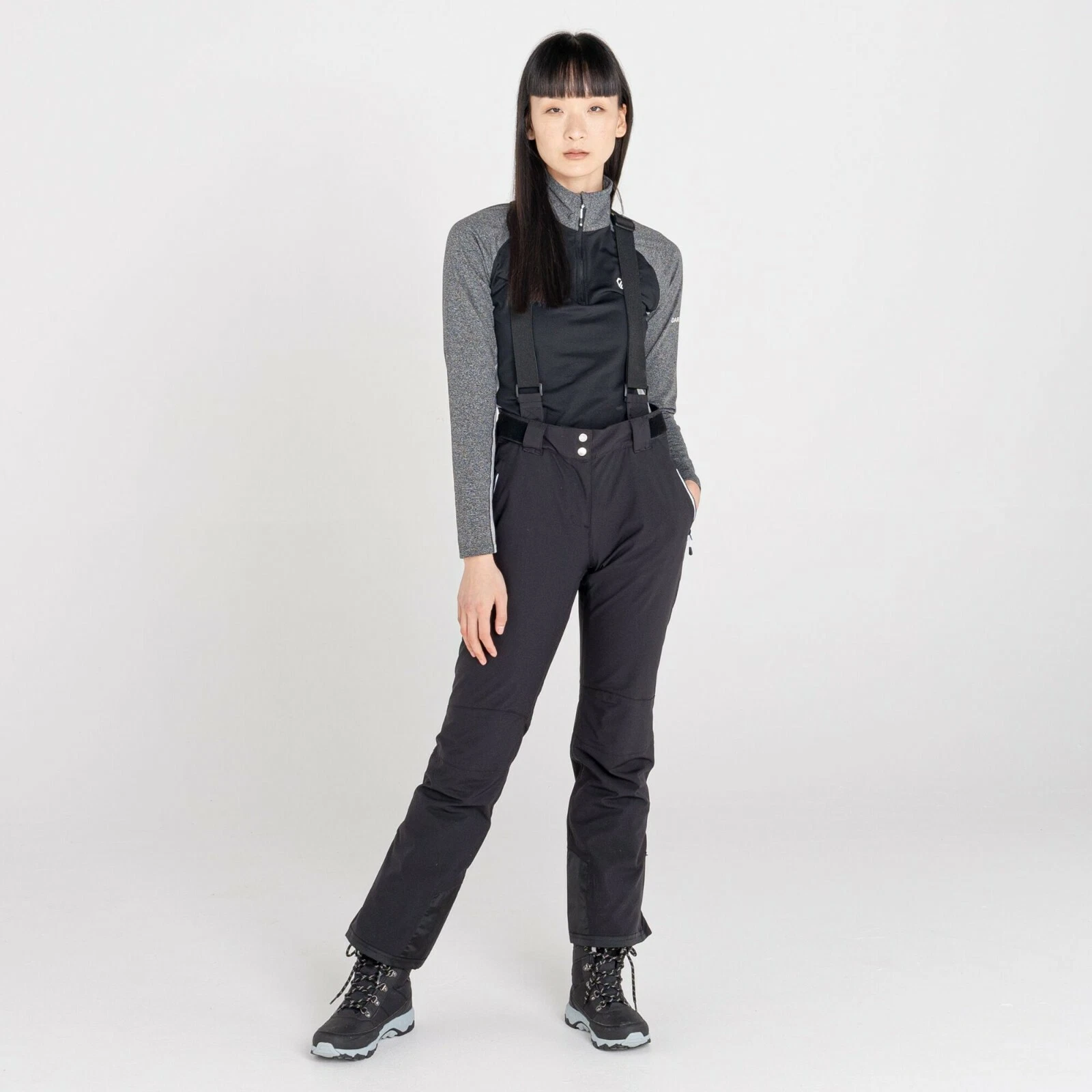 Womens DARE2B EFFUSED II Ladies BLACK STRETCH PLUS Ski Pants 22-30 UK REG LEG
Opens in a new window 