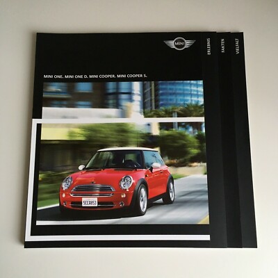 MINI R50 One One D Cooper R53 Cooper S LCI Facelift Katalog Prospekt