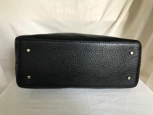 Kate Spade Ivory+Black Pebbled Leather Timeless Rare Crossbody Bag Well Kept FAB - Picture 6 of 10
