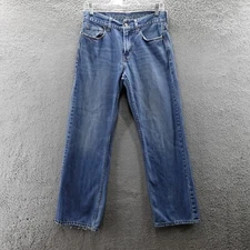 American Eagle Jeans Adult Size 29/30 Blue Denim Bootcut Relaxdcd Fit Men's