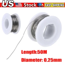50m 0.25mm Electric Hot Wire For Hot Wire Foam Cutter Cutting Machine Tools US