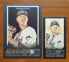 2020 Topps Allen Ginter X Jordan Yamamoto Base & Mini Lot (2) Online Exclusive