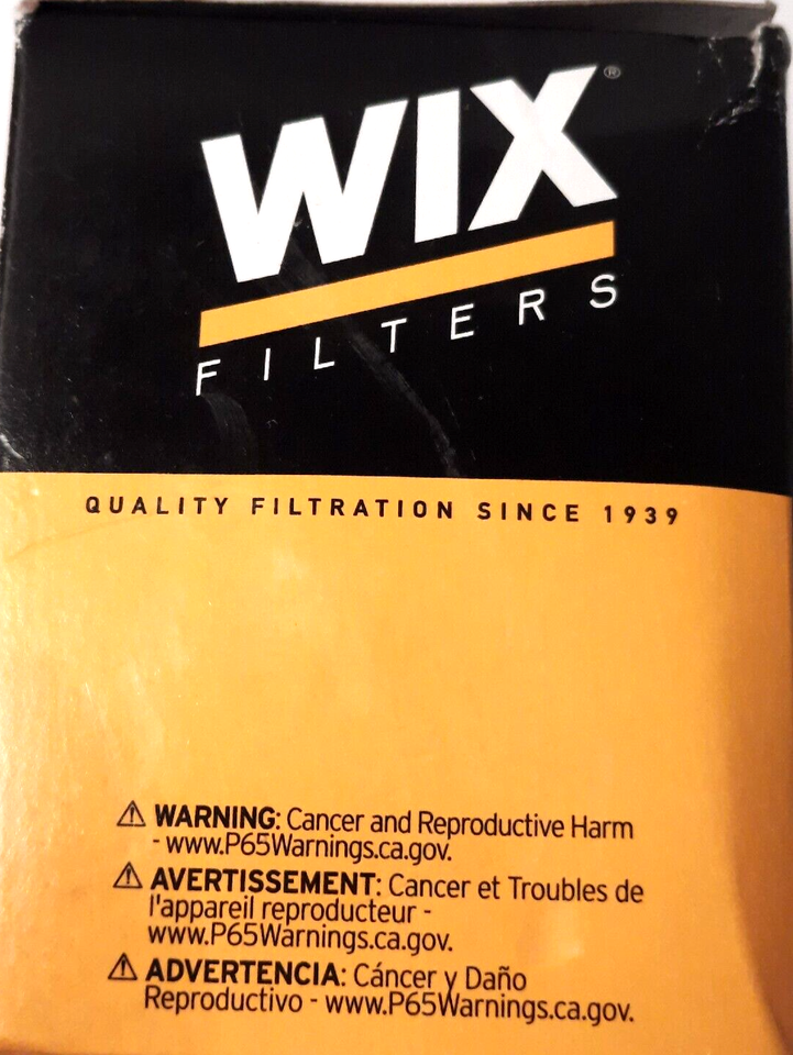 Fuel Filter Wix 33002 5/16 Inline Filter NEW | eBay